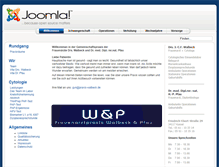 Tablet Screenshot of praxis-walbeck.de